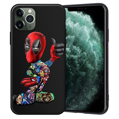 Deadpool Neon Style Case für iPhones