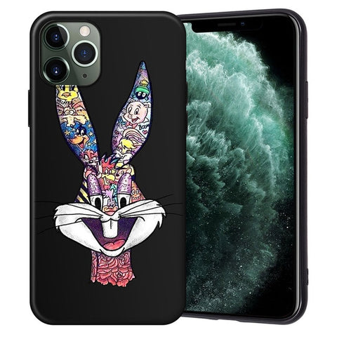 Bunny Neon Style Case für iPhones
