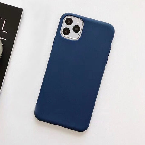 Solid Color Silicone Cases iPhone (verschiedene Farben)