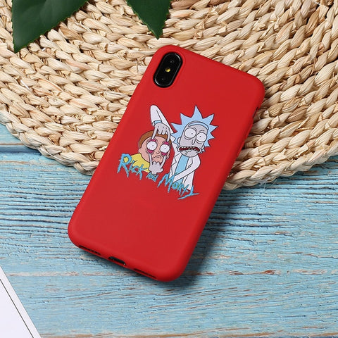 Rick And Morty Cases Minimal für iPhone