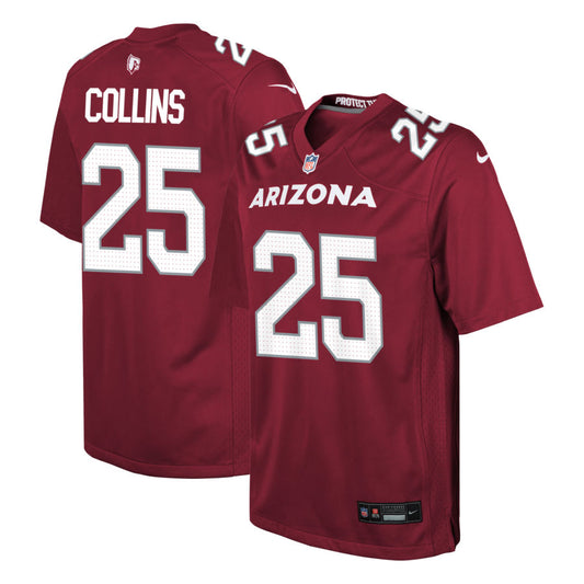 Zaven Collins  Arizona Cardinals Nike Youth Game Jersey - Cardinal